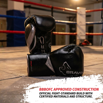 Titan Grip BBBOFC Horsehair Professional Fight Gloves-4