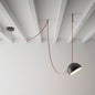 Creative Living Room Dining Room Bedroom Bedside Belt Chandelier