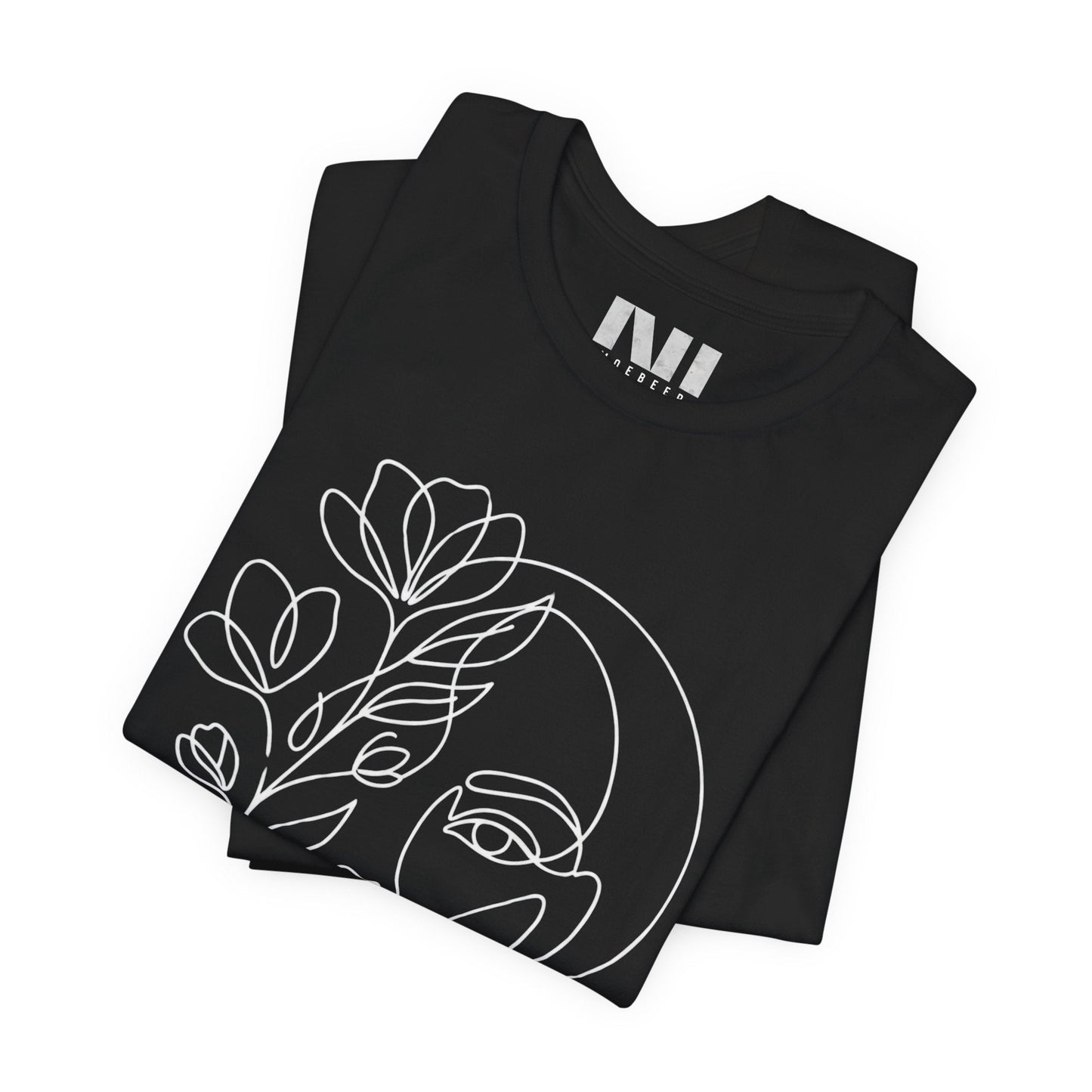 Floral Face T-Shirt
