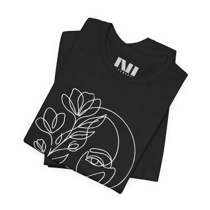 Floral Face T-Shirt
