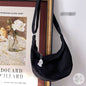Women's Fashion Simple Solid Color Crossbody Bag