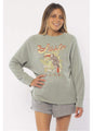 Sisstrevolution Tropical Crew Knit Fleece