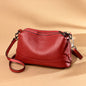 Cowhide New Middle-aged Women Summer New Shoulder Diagonal Bag