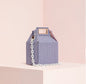 Autumn and winter new European and American niche design printing portable acrylic chain shoulder bag