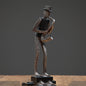 Nordic Musician Resin Figurine - Premium Wine Cabinet Decor | Luxury Home Office Ornament