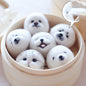 DIY Handmade Material Package Poke Needle Non-finished Wool Felt Dolls Creative Birthday Gift Wool Felt Dumpling