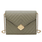 Chain Shoulder Bag Fashion Rhombus Small Square Bag
