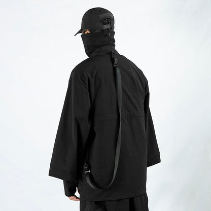 Sleeve Loose Coat Cyberpunk Dark Trench Coat