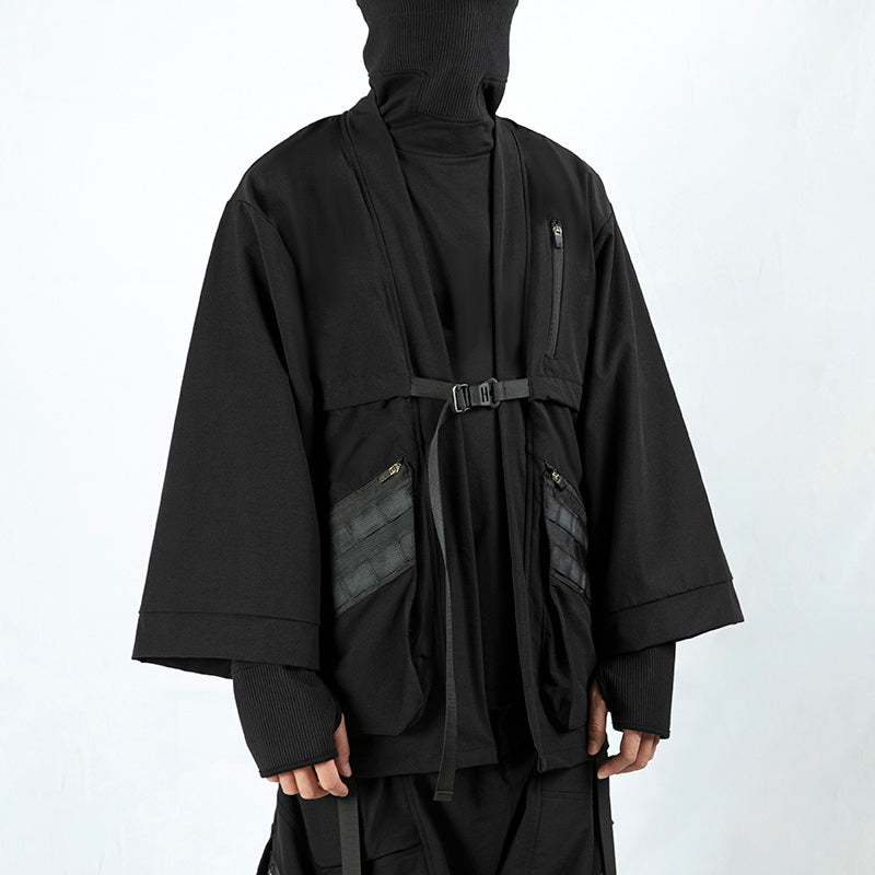 Sleeve Loose Coat Cyberpunk Dark Trench Coat