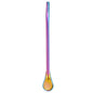 Stirring Spoon With Stainless Steel Filter Straw