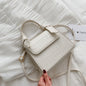 Fashion All-Match Portable Pattern One-Shoulder Small Square Bag