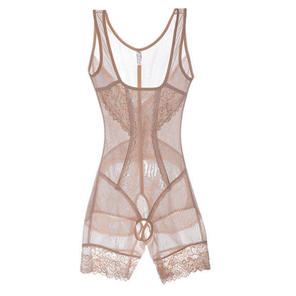 PRAYGER Women M-3Xl Lace Shapewear Body Shaper thigh Waist