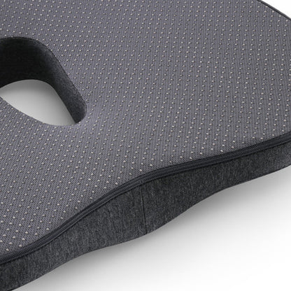 Ergonomic Car Lumbar Support Cushion Set - Memory Foam Back & Seat Cushion for Office & Car