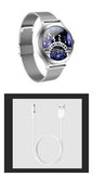KW10 Pro Women's Smart Watch - Luxury Steel Fitness Tracker with Heart Rate Monitor