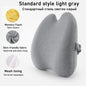 Ergonomic Car Lumbar Support Cushion Set - Memory Foam Back & Seat Cushion for Office & Car