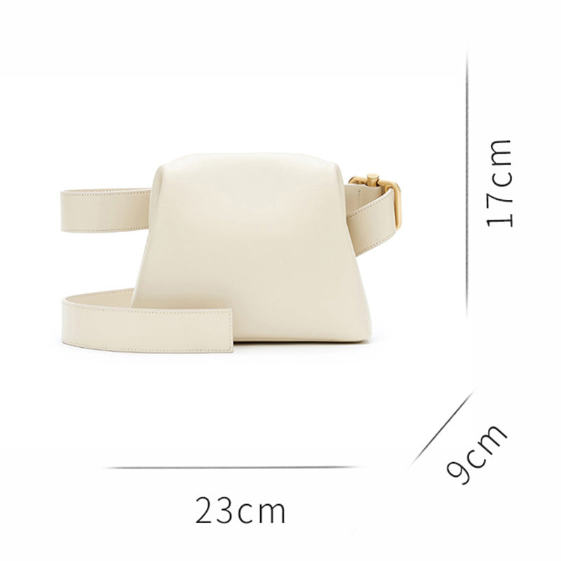 Clip-On One-Shoulder Crossbody Belt Bag