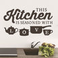 Kitchen Dining Room Creative Living Room Wall Sticker
