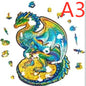DIY Wooden Puzzles Animal Shaped The Best Christmas Gift Wooden Puzzles