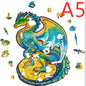 DIY Wooden Puzzles Animal Shaped The Best Christmas Gift Wooden Puzzles
