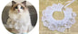 Pet Variety Saliva Towel Cats Dogs Lace Bib Scarf Bell Collar Bow Knot