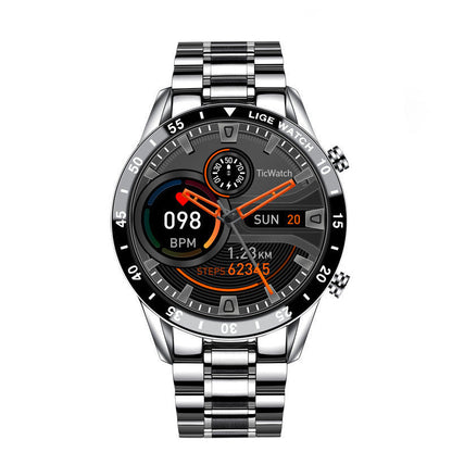 Premium Multifunctional Smart Watch - Bluetooth Call, Heart Rate & Blood Pressure Monitor - Waterproof Fitness Tracker