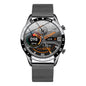Premium Multifunctional Smart Watch - Bluetooth Call, Heart Rate & Blood Pressure Monitor - Waterproof Fitness Tracker