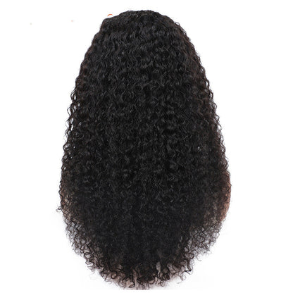 Lady With Little Curly Hair