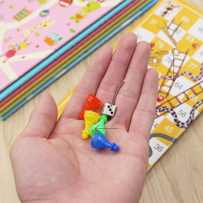 Children'S Day Gift Board Game Checkers Snake Ladders Snake Chess Children'S Puzzle Game Chess Parent-Child Chess Gift
