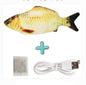 Electric Funny Cat Simulation Fish Beating Usb Jumping Cat Toy