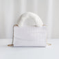 Fashion Stone Pattern Plush Handbag
