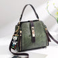 All-match messenger one-shoulder bucket bag