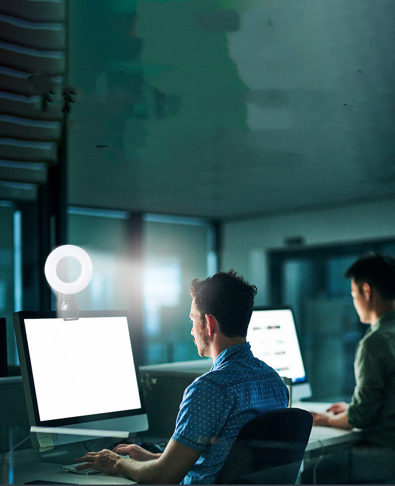 LED ring light for video conferencing