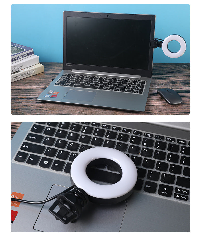 LED ring light for video conferencing