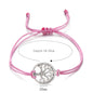 Hand-woven Red Rope Tree of Life Bracelet