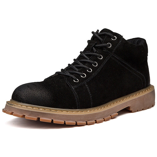 High-top Martin Boots Men's Tooling Trendy Retro Boots High-top Boots Men's Drop Shipping