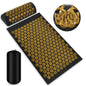 Acupressure Massage Mat With Needles Set Back Massager For Neck Foot Kuznetsov's Applicator Massage Pad Yoga Mat With Pillow