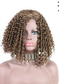 African Small Curls Mechanism Rose Inner Net Middle-Aged And Elderly Short Curly Hair