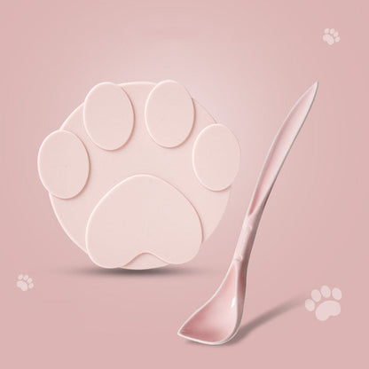 Pet Canned Food Lid Fresh-Keeping Silicone Lid Dog Canned Food Sealing Lid Universal Sealing Lid Three-In-One