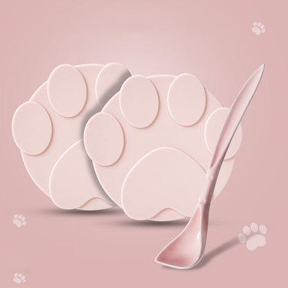 Pet Canned Food Lid Fresh-Keeping Silicone Lid Dog Canned Food Sealing Lid Universal Sealing Lid Three-In-One