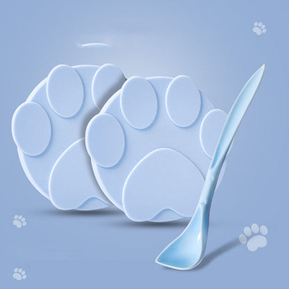 Pet Canned Food Lid Fresh-Keeping Silicone Lid Dog Canned Food Sealing Lid Universal Sealing Lid Three-In-One