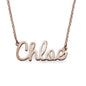 925 Sterling Silver Private Custom Necklace Letter Name Girl Customized Lettering Valentine'S Day Birthday Gift