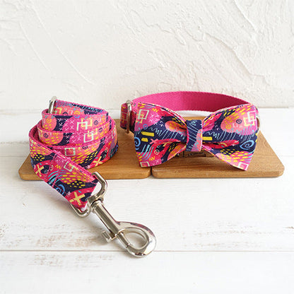 Can Be Engraved Dog Collar Alloy Buckle High Quality Traction Collar