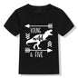 Children's Round Neck Short Sleeve