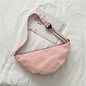 Fashion Corduroy Reflective Striped Shoulder Bag