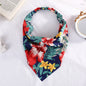 Pastoral Style Ladies Face Wash Hairband Baotou Triangle Scarf Hair Accessories