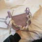 Fashionable Simple All-match Portable Small Square Bag