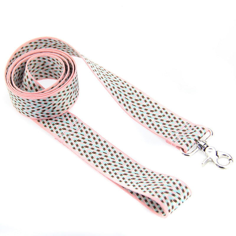 Small And Medium-sized Dog Teddy Vest-style Collar, Chest Strap, Puppies, Dog Chain