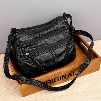 Soft Leather Sense Large Capacity Ladies Messenger Bag