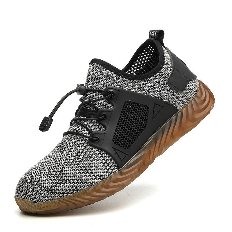 Anti-smashing Anti-piercing Lightweight Protective Shoes Breathable Safety Shoes