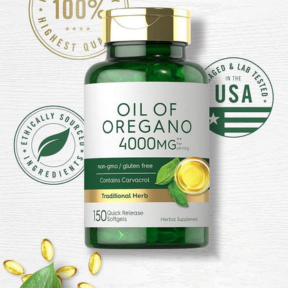 Health Care Products Oregano Oil Capsule Dietary Supplement Soft Capsules